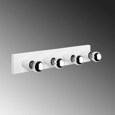 Barre d'éclairage de salle de bain 4 lumières Emlyn