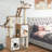 57 Inch Cat Tree Tower Multi-Level Activity Centre With Scratching Posts