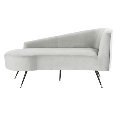 Frankie Velvet Chaise Lounge