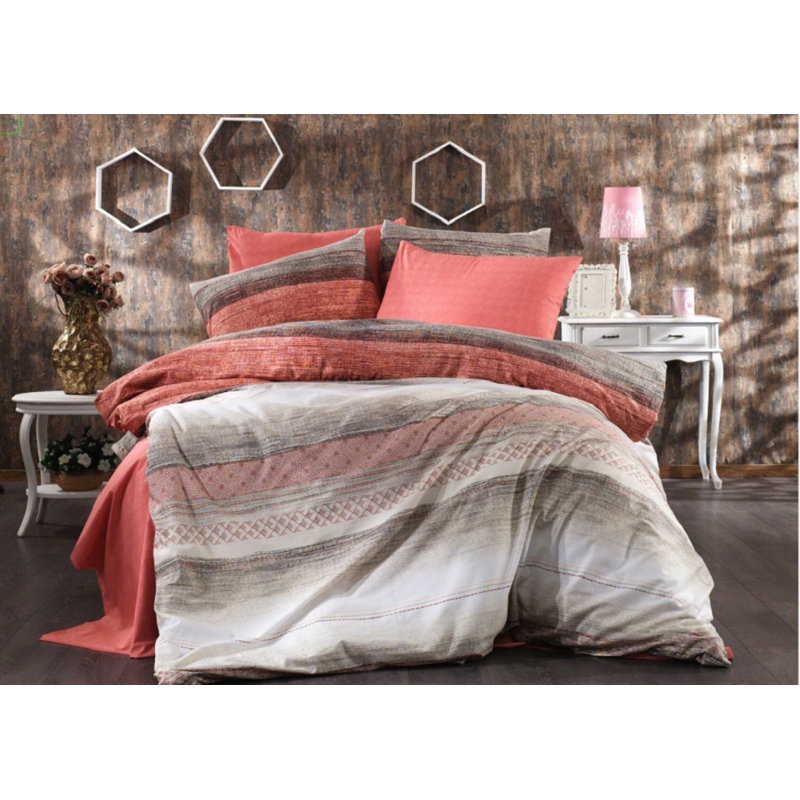 Cotton/Polyester Duvet Cover Set, 140 x 200 cm - 1 Pillowcase (50 x 70 cm)