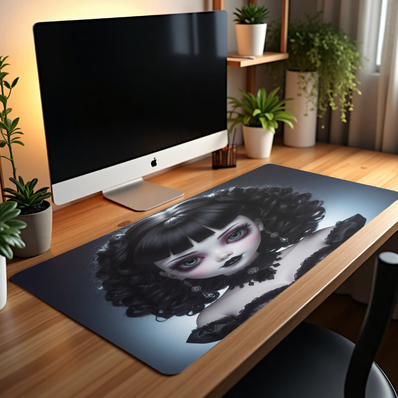 Polyester Desk Pad, 14.4x12.1