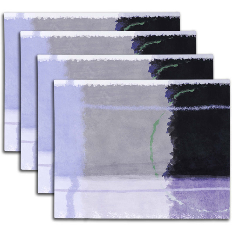 Napperon abstrait en polyester