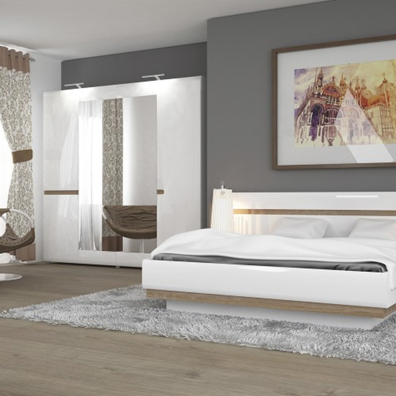 Lenetta 4 Door Wardrobe