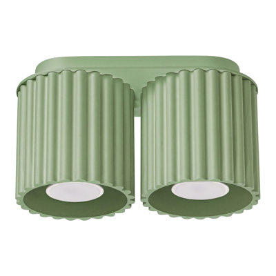 Aura Aluminium Flush Mount