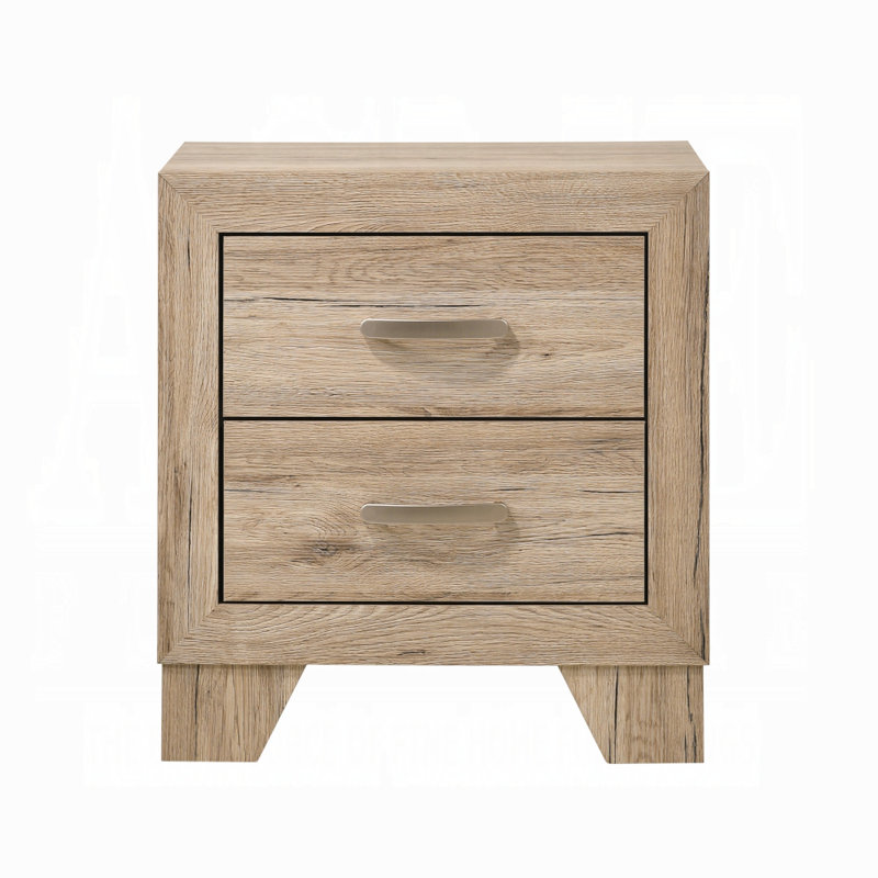 Table de chevet Miquell, Beige