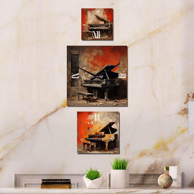 Rilana Metal Wall Clock