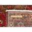 Grand tapis oriental rouge en laine 8 x 12