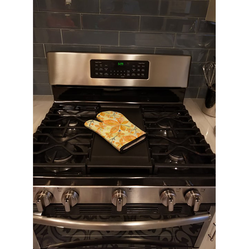Caroline's Treasures Floral Oven Mitt