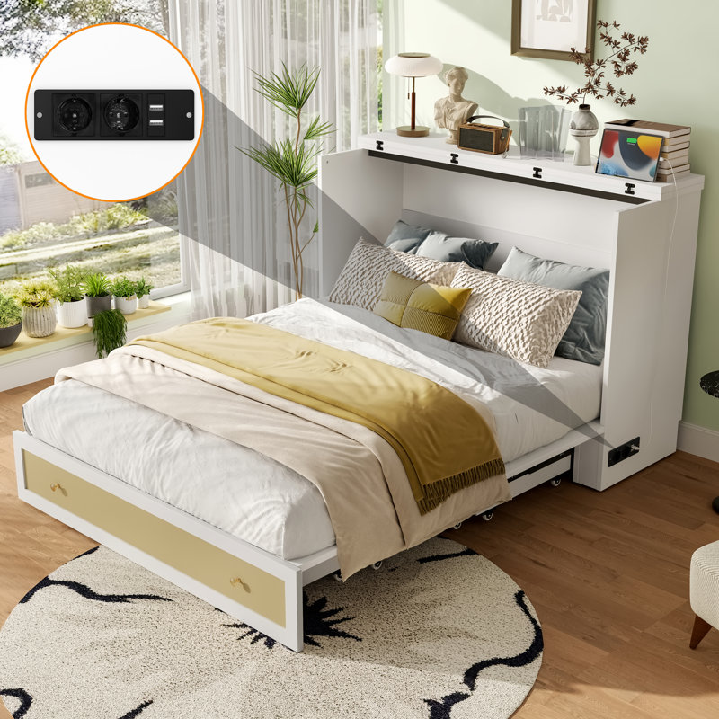 Bed, White