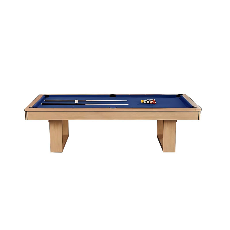 9'Green American Three-in-one multi-functional Conference Table Tennis Table and Pool Table, 31.89" H x 107.87" L x 59.84" W