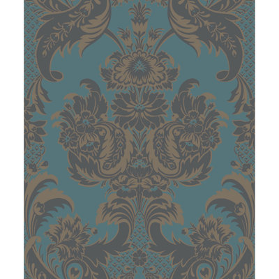Albemarle Damask Wallpaper Roll