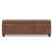 Distressed Umber Brown Faux Leather
