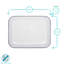Argon Tableware - White Rectangle Enamel Baking Tray - 34cm x 26cm-94225492