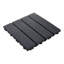 10Pcs Plastic Interlocking Floor Deck Tiles