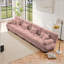 Canapé modulaire 4 places à assise profonde et canapé modulaire, canapé en chenille Canapé rembourré confortable pour salon, appartement, studio, bureau, chenille-1525437251