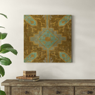 Western Weave II 1 Piece Wrapped Canvas Painting
