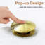 Bathroom Sink Pop Up Drain Without Overflow,stainless Steel,one Piece,-106360130
