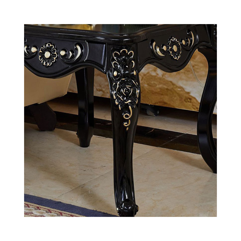 Leydy Solid Wood Coffee Table