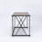 Reese Metal Console Table with Wooden Top