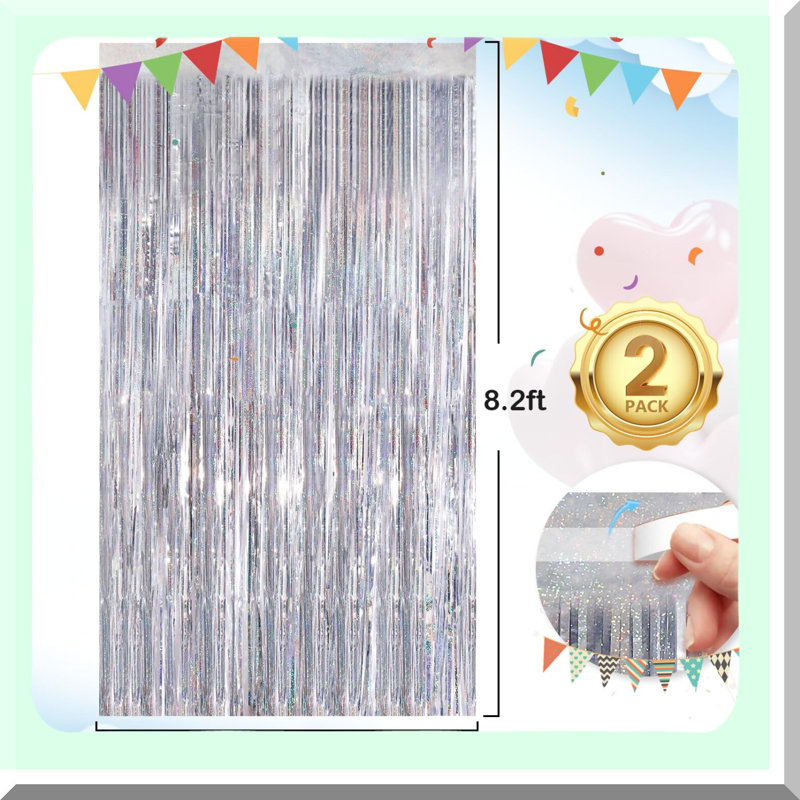Party Streamers and Curtain Decorations for Celebrations