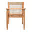Chaises de salle à manger d'extérieur, fauteuil de patio, pour cour, piscine, jardin, ensemble de 2