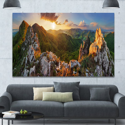 " Panorama Mountains Slovakia "