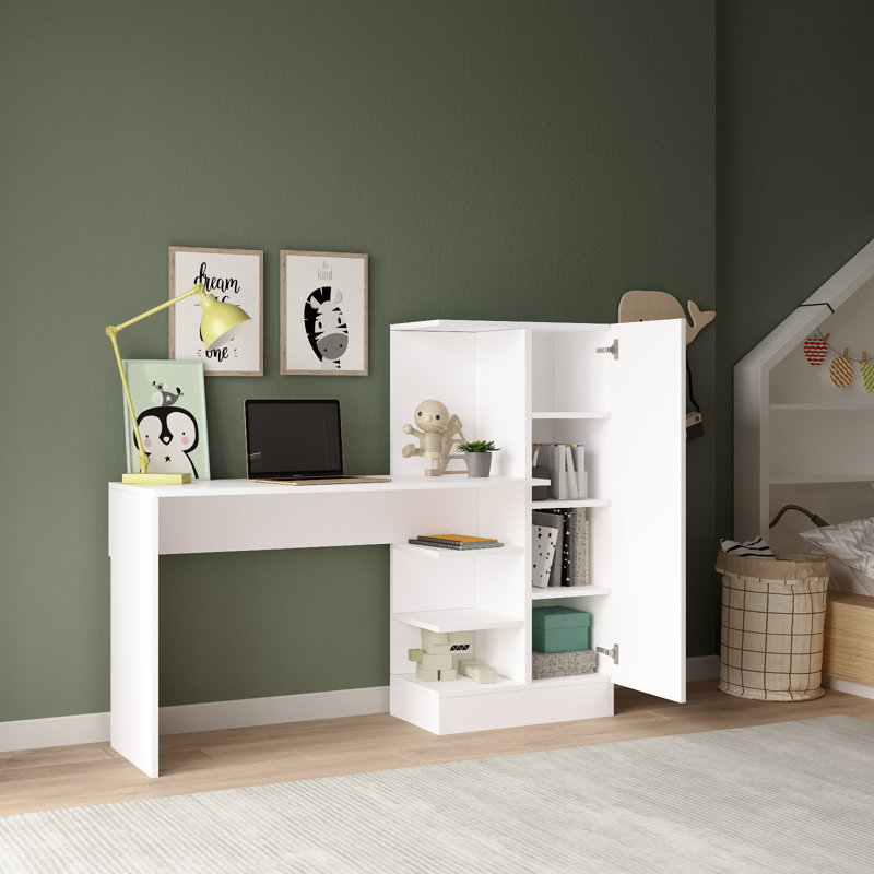 Riki Writing Desk, White