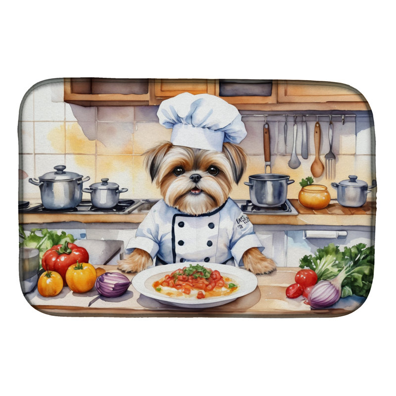 Tapis de séchage Lhasa Apso The Chef