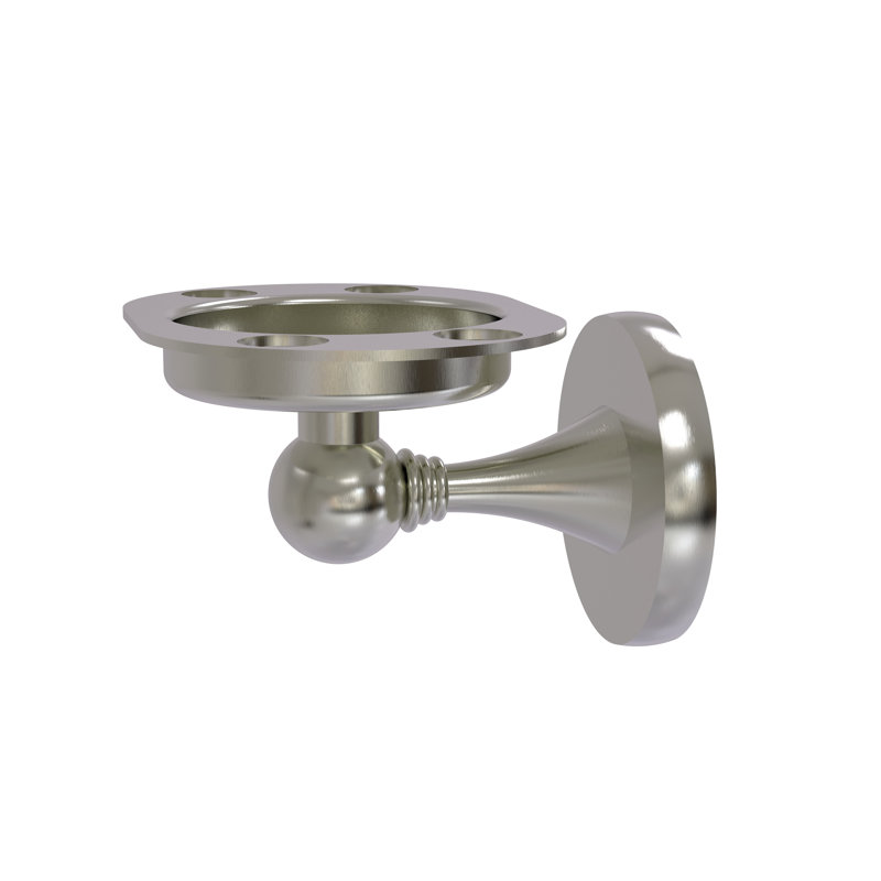 Porte-brosse à dents & culbuteur Godoy, Nickel satiné