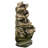 Polyresin Multi Level Logs Fountain with LED Light