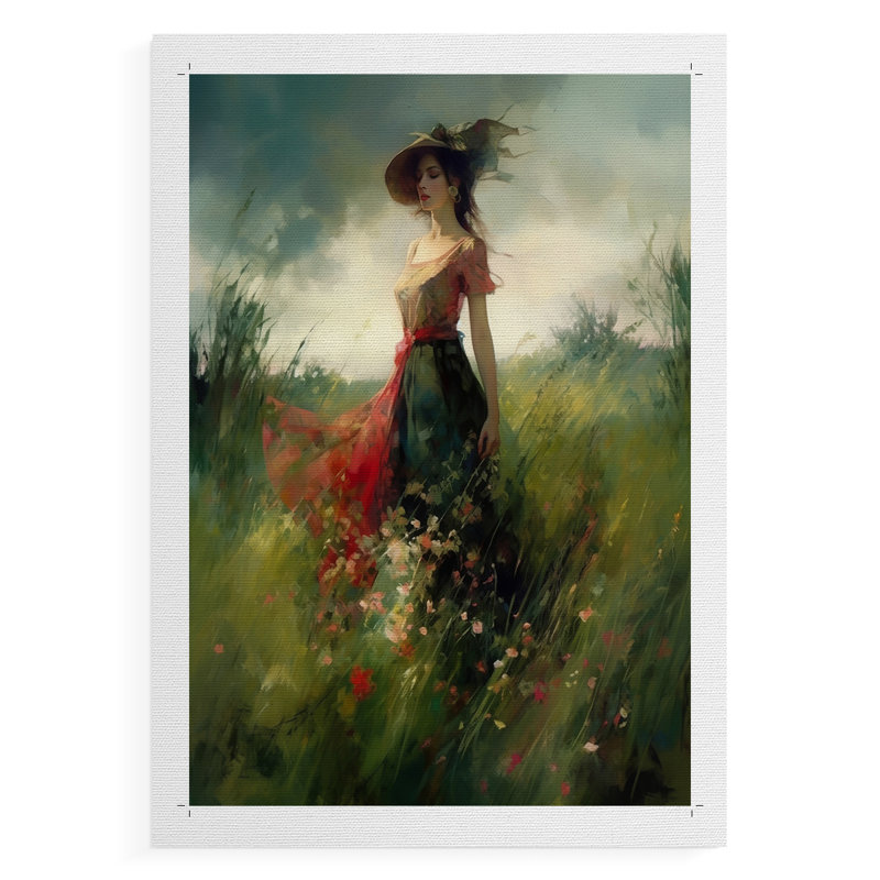 WOMEN Series CCCCXIV - impression sur toile de qualité supérieure seulement - non encadrée - prête à être accrochée