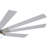 72 In Integrated LED Brushed Nickel Smart Ceiling Fan With Remote Control