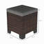 Ensemble de 2 repose-pieds en osier pour repose-pieds-1089832455