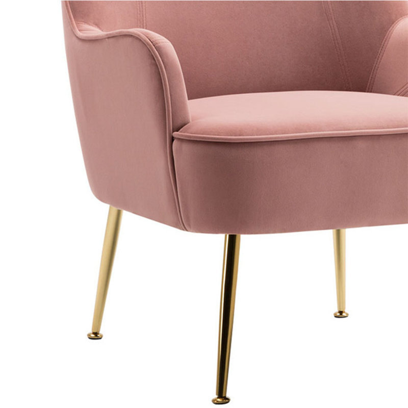 Abbygayl Velvet Armchair