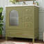 Meuble-lavabo avec lavabo, meuble-lavabo simple autoportant avec 3 tiroirs de rangement-1989561020