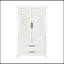 Grande armoire de rangement blanche 27 po Accent