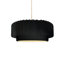 Luminaire suspendu tambour en céramique et en métal 1 lumière Gela-226086868-225933781-220279323