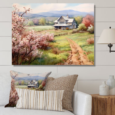 " Apple Blossom Petals At The Farm III "