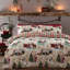 Cotton Blend Plaid Duvet Cover Set with Pillowcases-797062247