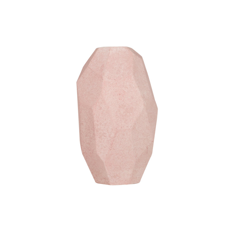 Ceramic / Porcelain Table Vase, 48cm H x 27cm W x 27cm D, Orange
