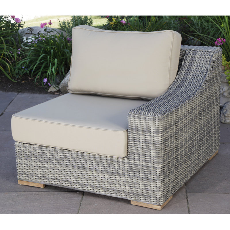 Corsica Outdoor One Arm Lounge Chair