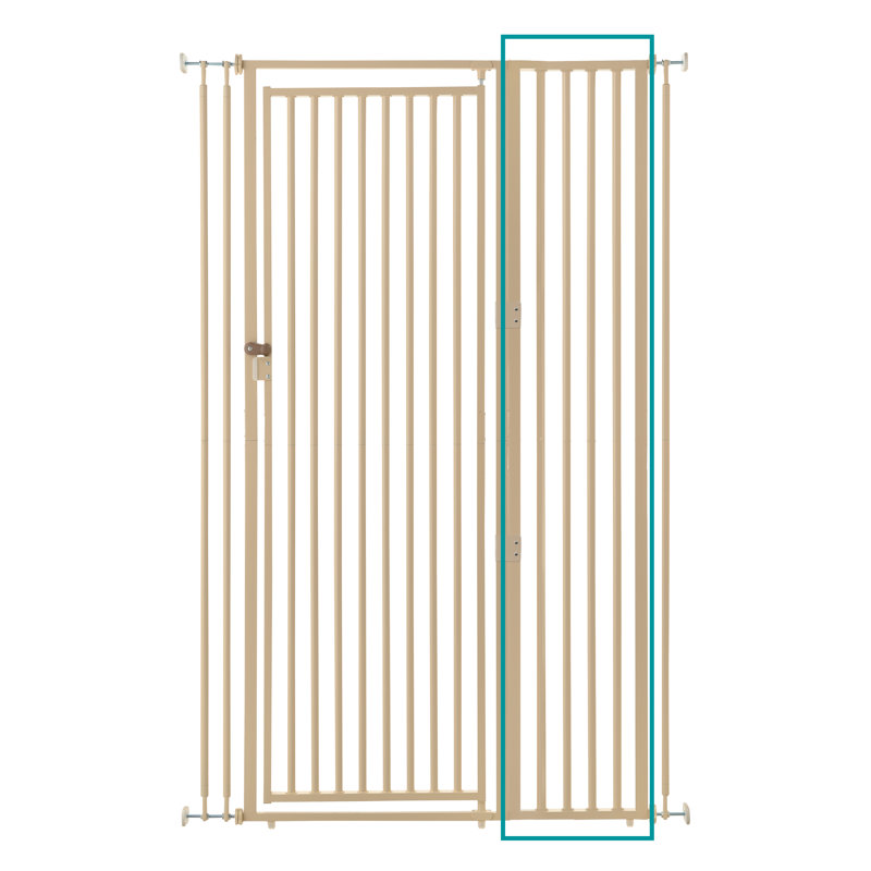 Cat Safety Gate Width Extension, White