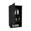 Armoire à pharmacie de 28 po de haut Bathbi avec deux tablettes intérieures et une tablette ouverte-527605662