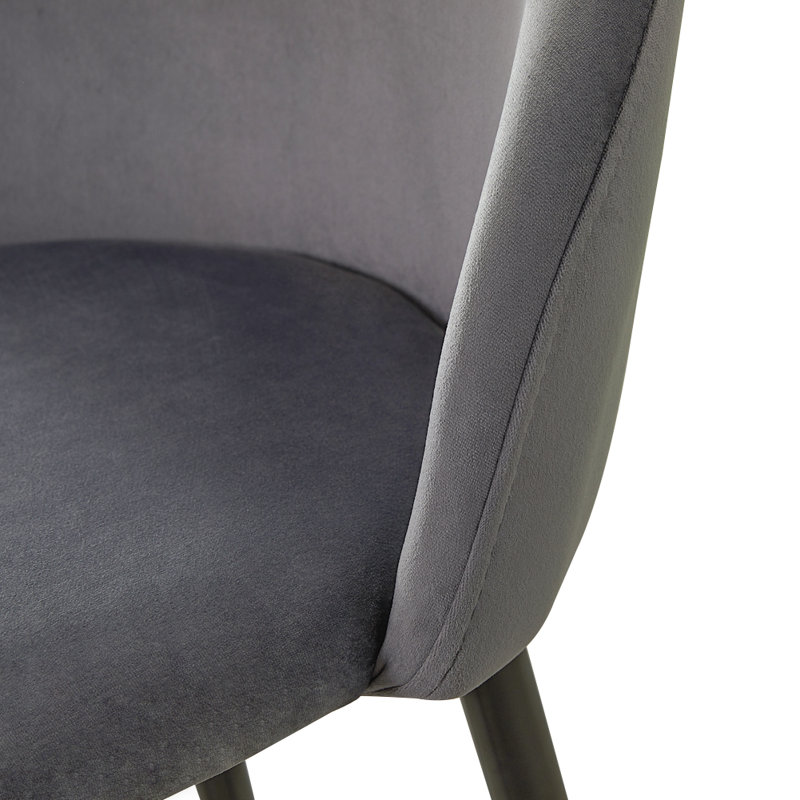 Zabala Upholstered Counter Stool, Grey