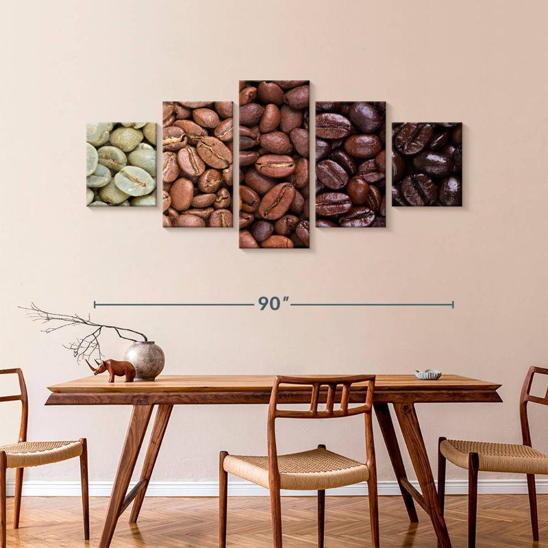 Grades de café torréfié, H 42 po x l 92 po