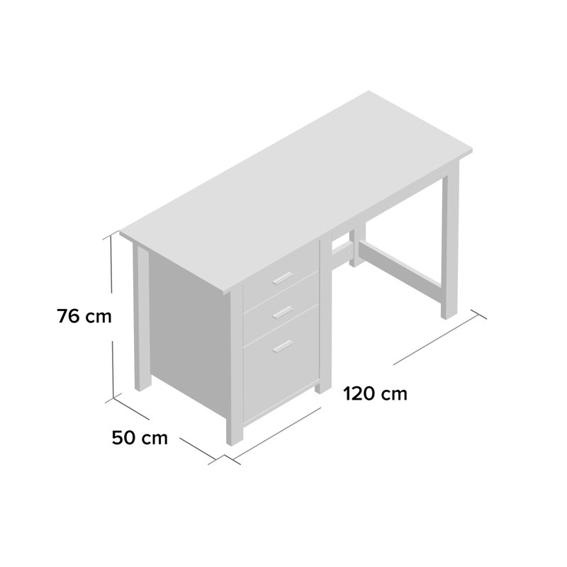 Writing Desk, Oak