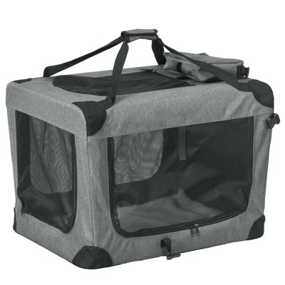 Collapsible Vehicle Travel Carrier,Carrier with 3 Doors