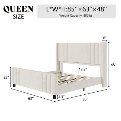 Aurieona Upholstered Platform Bed