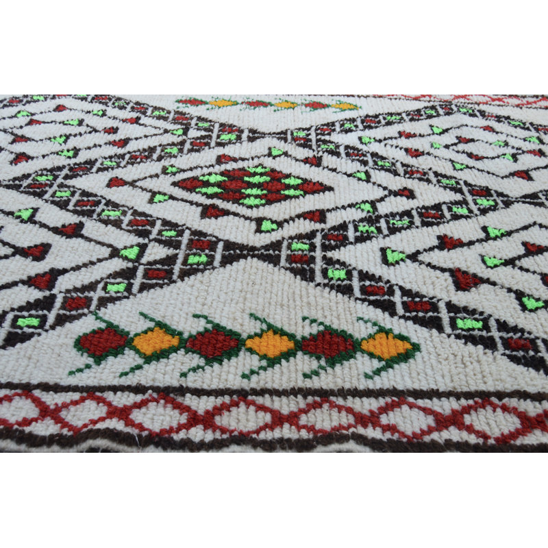 One-of-a-Kind Rectangle 5'4" x 10' Hand Knotted Area Rug
