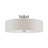 Flaire Linen Blend Semi Flush Mount-717225740